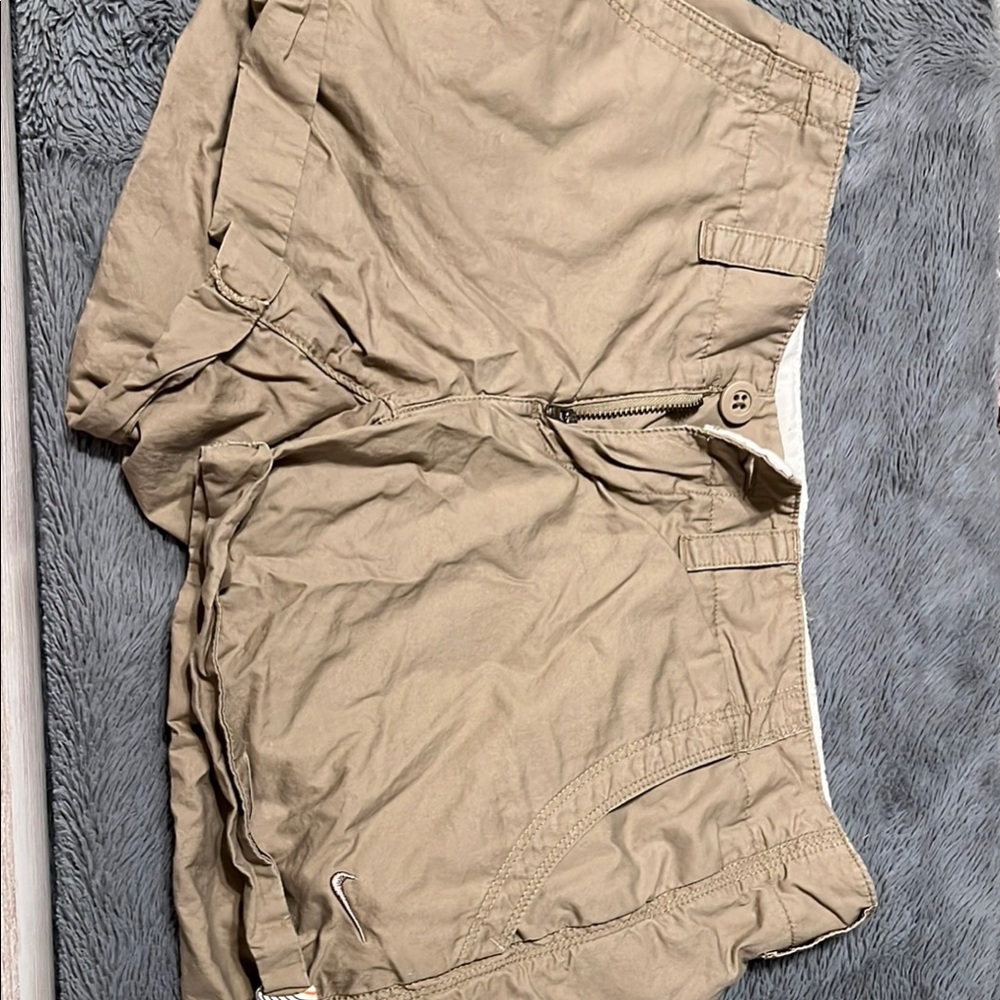 Nike Women's Tan Cargo Shorts